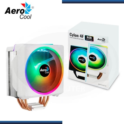 Cooler Aerocool Cylon 4f -argb White