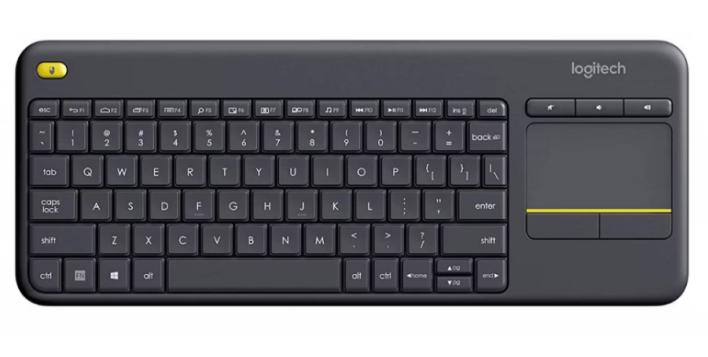 Teclado Logitech Touch K400 Plus Dark