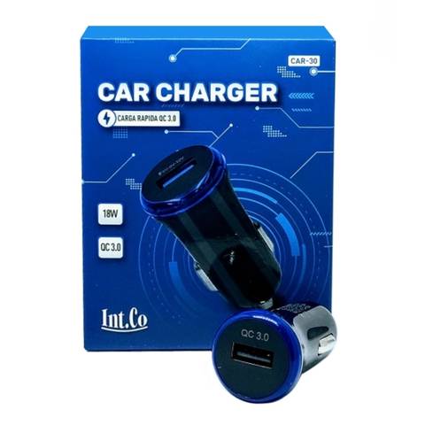 Cargador 12V A 1 Usb 3.0 A Int.co (Car-30)