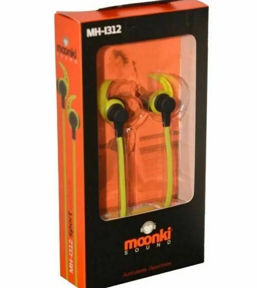 Auricular Verde In Ear Moonki Sound Mh-I312