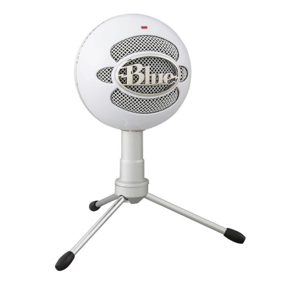 Microfono Blue/logitech Snowball White