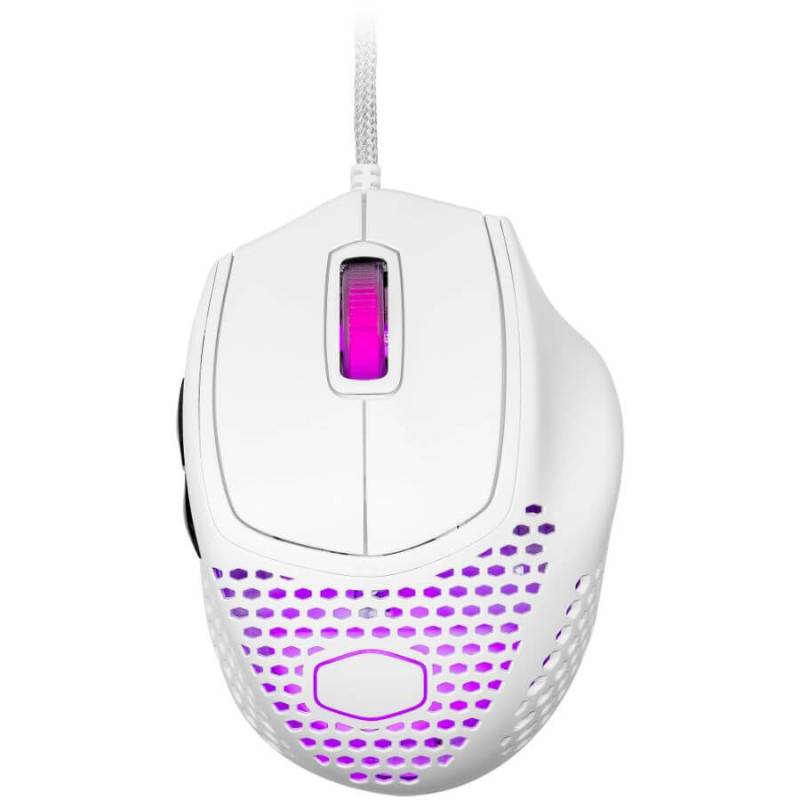 Mouse Gamer Cm Mm720 Rgb Blanco Mate