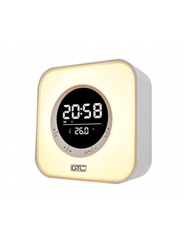 Spg-134 Parlante Bluetooth Con Reloj Gtc
