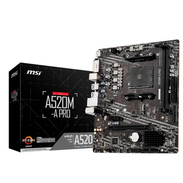 Mother Msi A520M-A Pro Am4 Ddr4