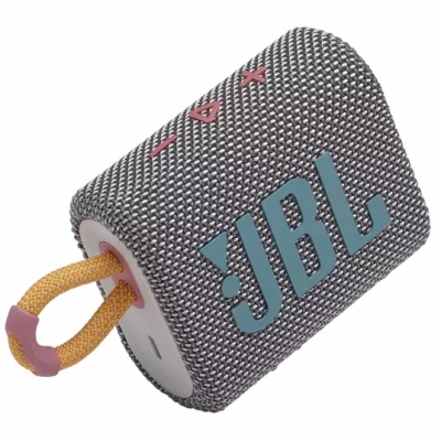 Parlante Jbl Bluetooth Go3 Gris Sumergible