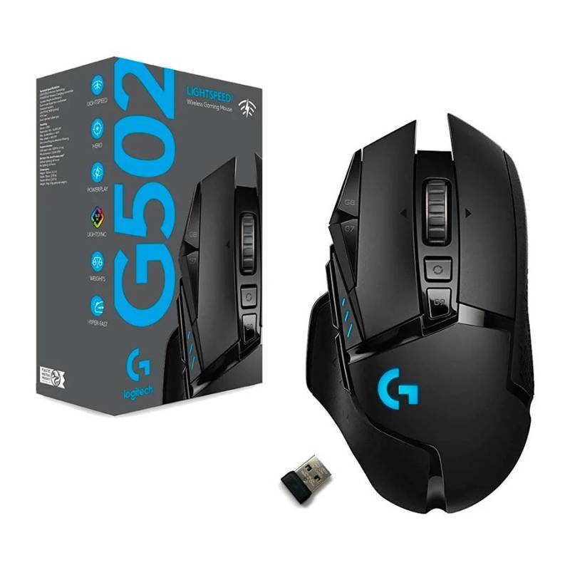 Mouse Logitech G502 Wireless Gaming Lightspeed