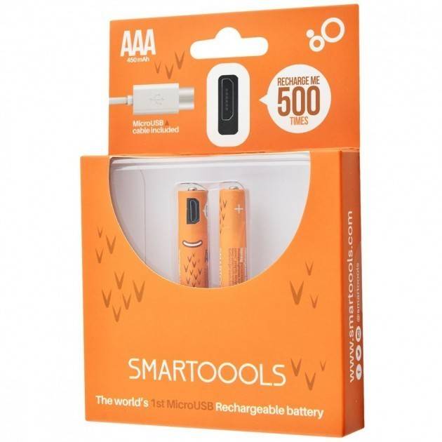 Pilas Aaa Smartoools  Recargable Microusb