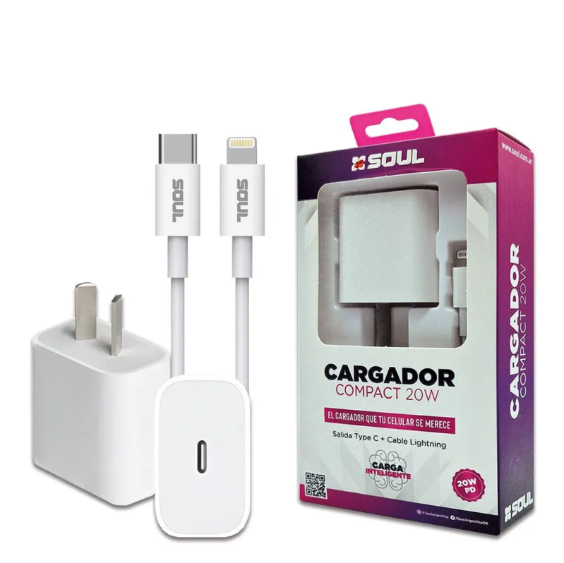 Cargador Soul Pd 20W