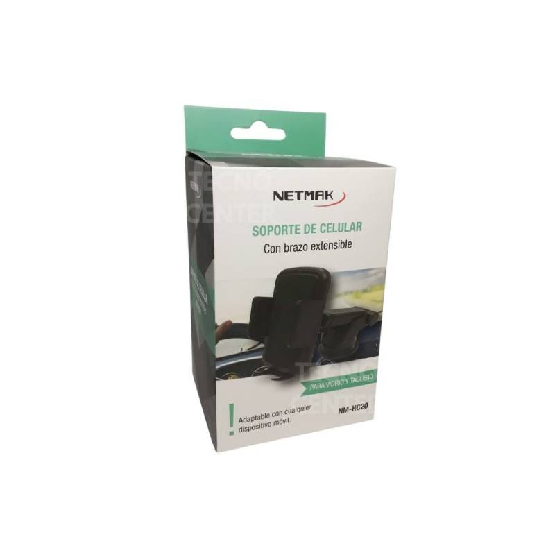 Soporte De Celular Para Auto Netmak Extensible (Nm-Hc20)