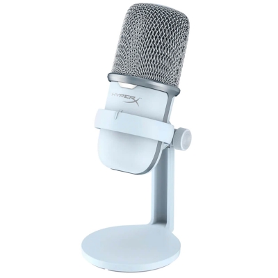Microfono Hp Hyperx Solocast Blanco