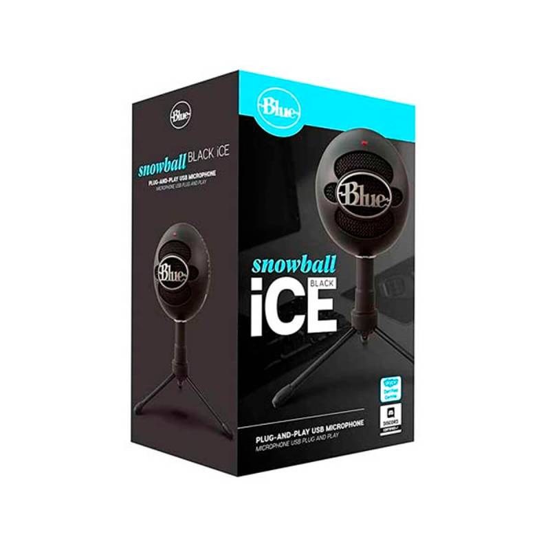 Microfono Blue/Logitech Snowball Black