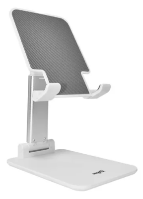 Soporte De Mesa Para Celular O Tablet Nisuta (Nssoceme4) Blanco