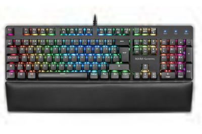 Teclado Usb Gamer Mecanico Mars Gaming Mk5 Rgb Español