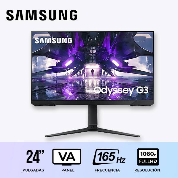 Monitor Samsung 24 G3 Gamer Plano
