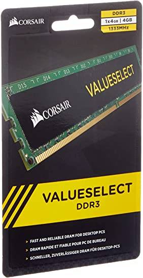 Memoria Ddr3 Corsair 8Gb 1333 Mhz Value