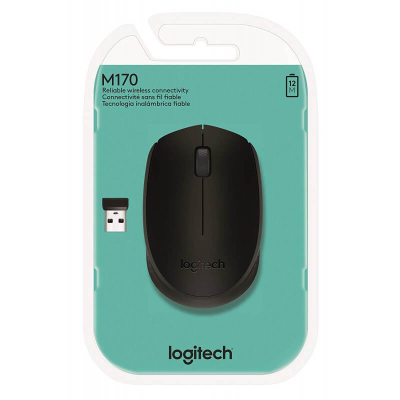 Mouse Inalambrico Logitech M170 Negro
