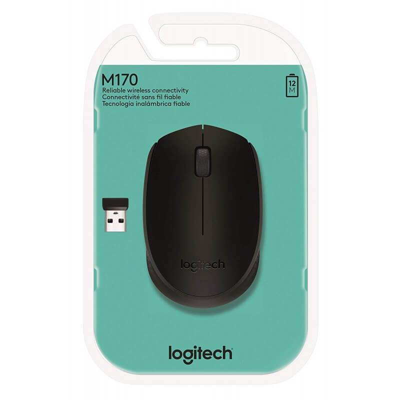 Mouse Inalambrico Logitech M170 Negro