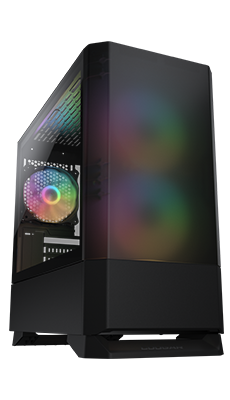 Gabinete Cougar Mg140 Air Rgb Black