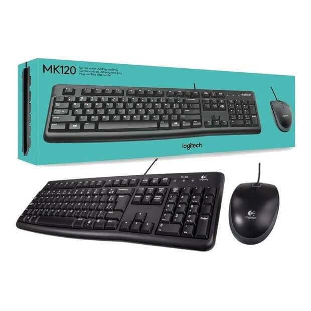 Teclado Usb Logitech Mk120