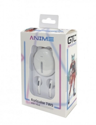 Auricular Bluetooth Gtc Anime Tws (ani-h04-b) Blanco