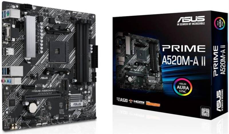 Mother Asus (Am4) Prime A520M-A Ii