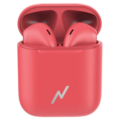 Auricular Bluetooth Noga Twins 5s Rojo