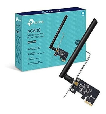 Placa De Red Tp-Link Pci Express Wireless Ac600 Dual Band (Archer T2E)