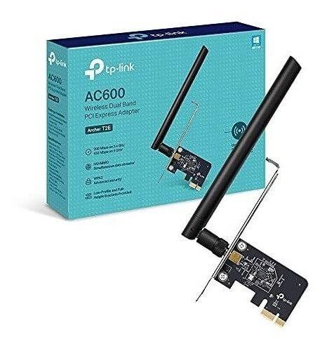 Placa De Red Tp-Link Pci Express Wireless Ac600 Dual Band (Archer T2E)