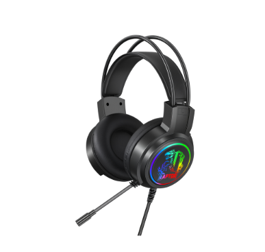Auricular Gamer Raptor Shadow Core Rgb Jack 3.5Mm