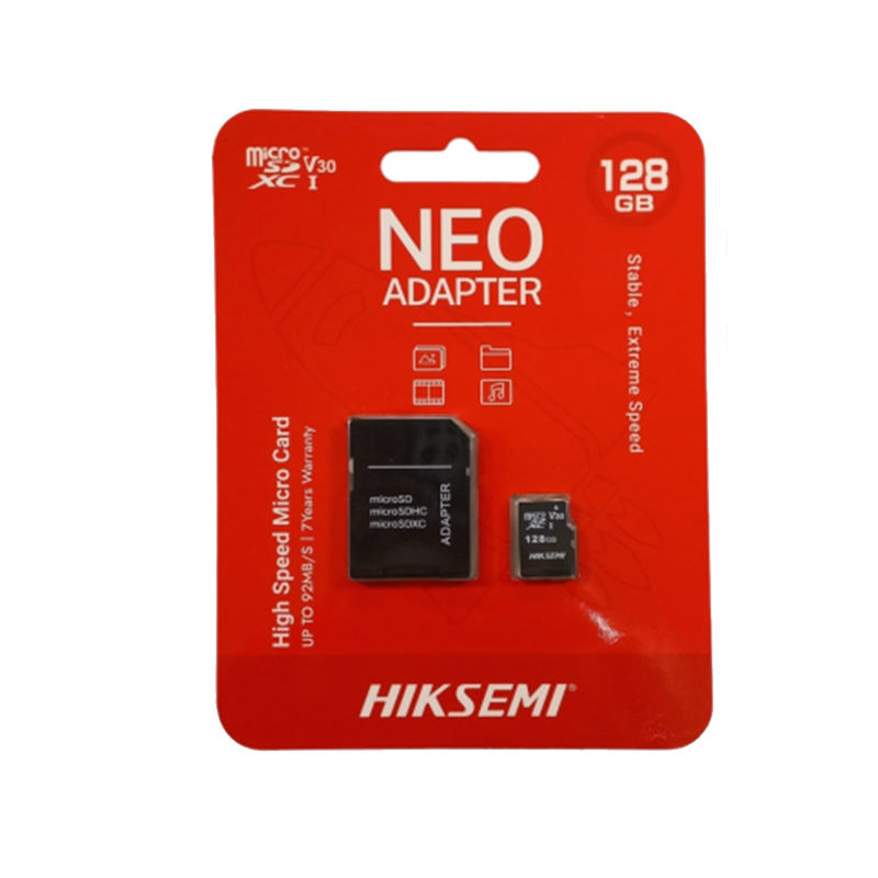 Micro Sd Hiksemi Neo 128Gb Videovigilancia