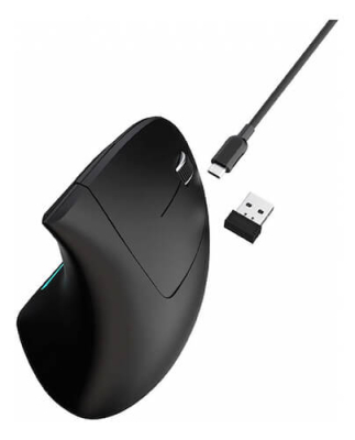 Mouse Vertica Inalambrico Recargable Netmak (Nm-Ergo)