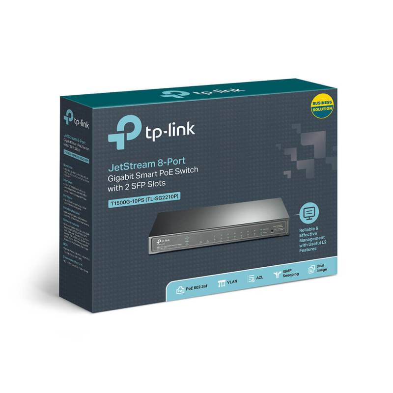 Ds108Gp Switch 8P Gigabit (8 Poe) Tp-Link Omada (7805)