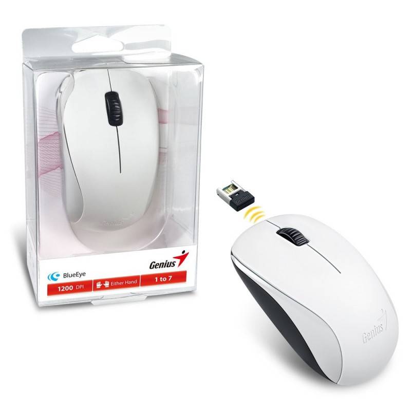 Mouse Inalambrico Genius Nx 7000 Blanco New Pack