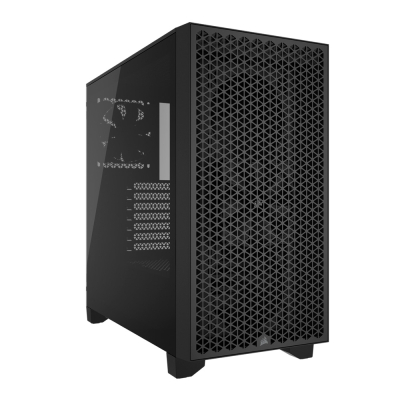 Gabinete Corsair 3000D Rgb Airflow Mid-Tower Tg Fan Rgb X3 Black