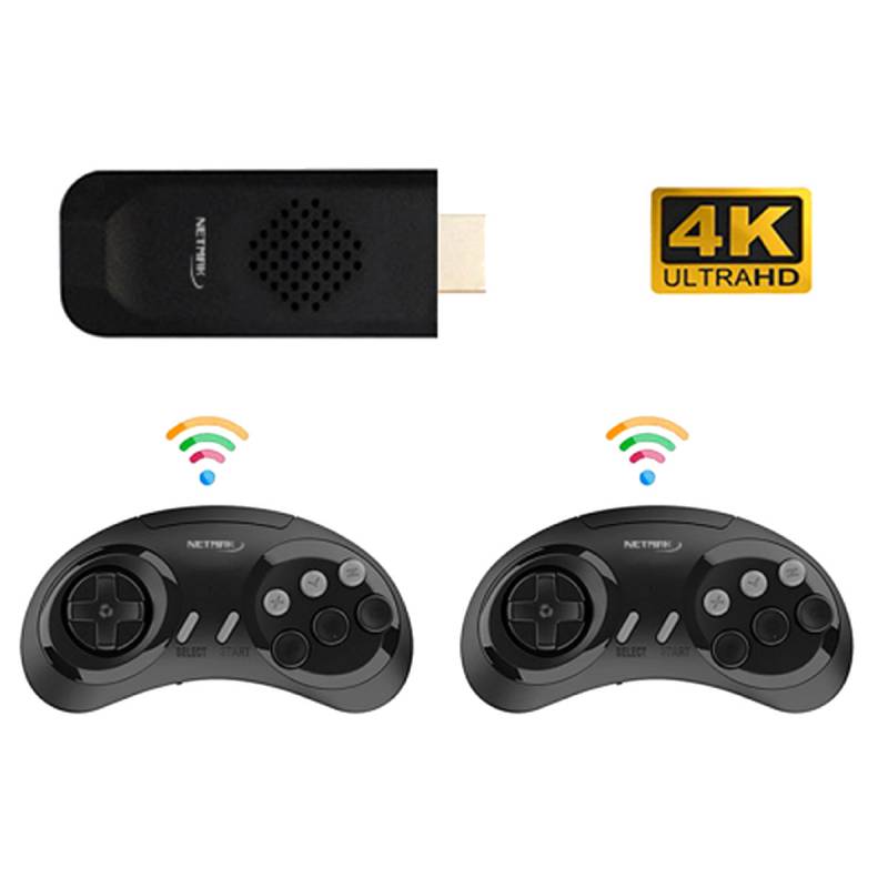 Mini Consola 4K Tv 16 Bit 5000 Juegos Netmak (Nm-S900)