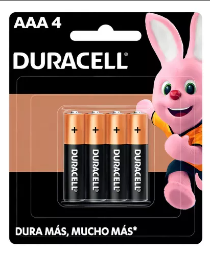 Pila Alcalina Duracell Aaa Blister X4 1.5V