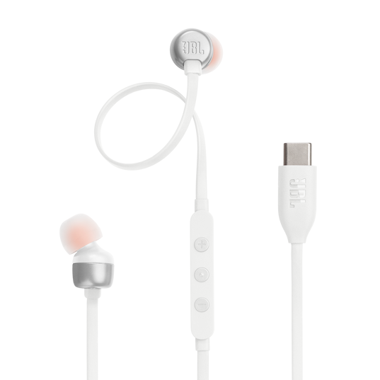 Auricular Jbl T310C Cableado Usb C Blanco