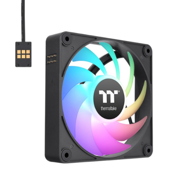 Fan Cooler Tt Ct120 Ex Argb (3 Fan Pack) Black