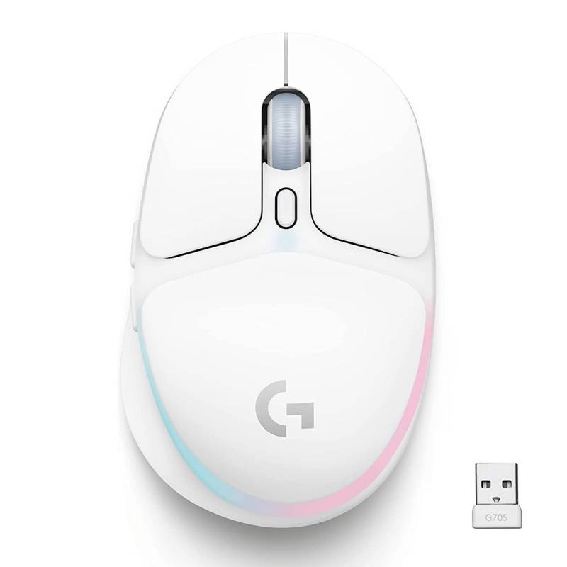 Mouse Logitech G705 Aurora White Gaming Wireless