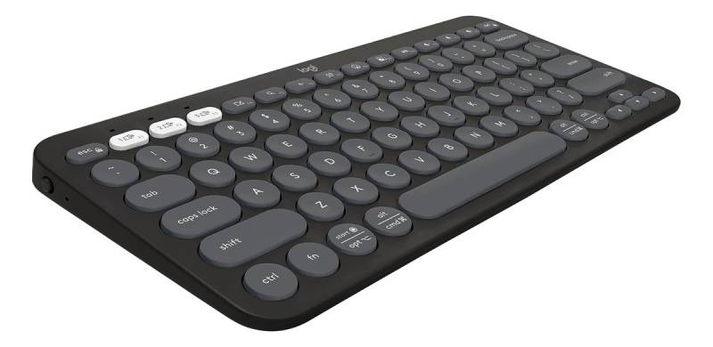 Teclado Logitech Bluetooth K380S Pebble Graphite