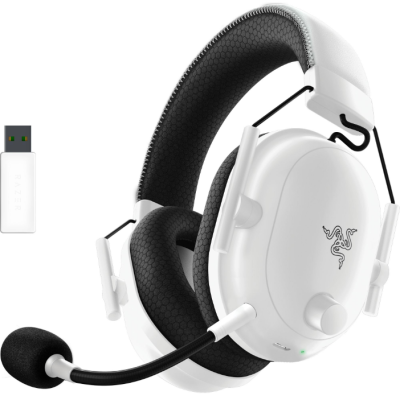Auricular Gamer Razer Blackshark V2 Pro Wireless + Bt White