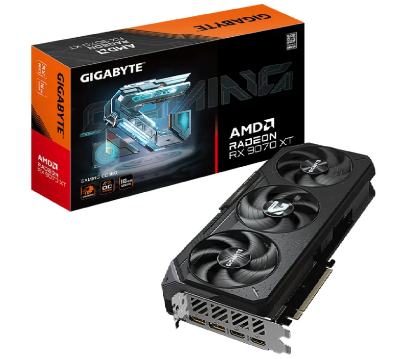 Placa De Video Gigabyte Radeon Rx 9070Xt Gaming Oc 16Gb