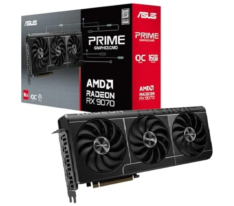 Placa De Video Asus Prime Rx9070 O16G