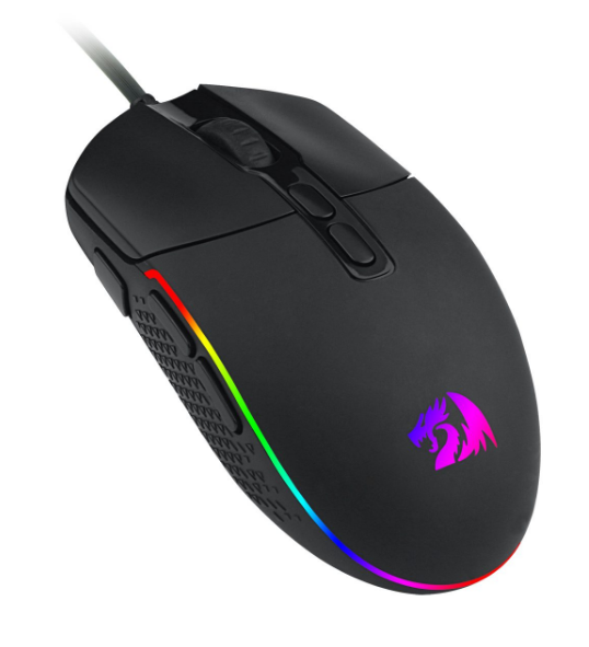 Mouses Redragon Invader Rgb Black M719-Rgb