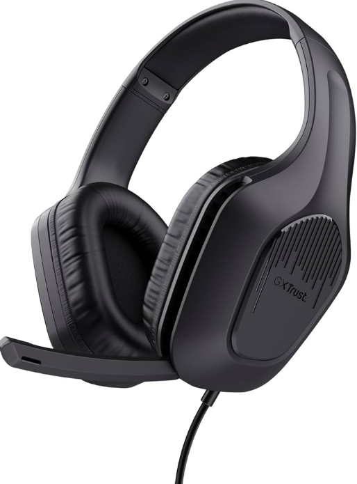 Auricular Gamer Trust Zirox Black Gxt415