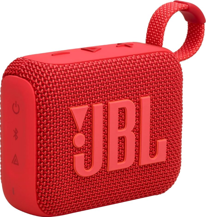 Parlante Jbl Go4 Sumergible Rojo
