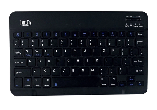 Teclado Inalambrico Bluetooth Portatil Int.co (Rdk-904) Negro