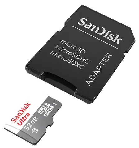 Tarjeta De Memoria Sandisk Ultra Microsdhc 32Gb Uhs-I U1 V10