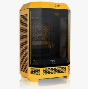 Gabinete Tt The Tower 600 Mid-Tower Tg X3 Fan X3 Bumblebee