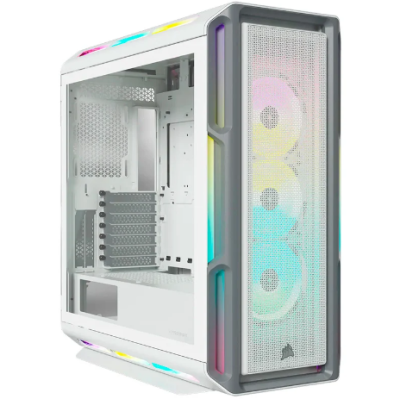 Gabinete Corsair Icue 5000T Rgb Tg Mid-Tower White